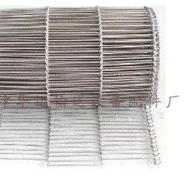 梯形網帶之乙型網帶 寧津縣華運輸送設備配件廠 輸送鏈條 金屬網帶 不銹鋼鏈條 鏈板輸送帶